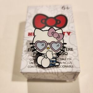 Loungefly Hello Kitty Glitter Mermaid Blind Box Enamel Pin Sailor Glasses Opened